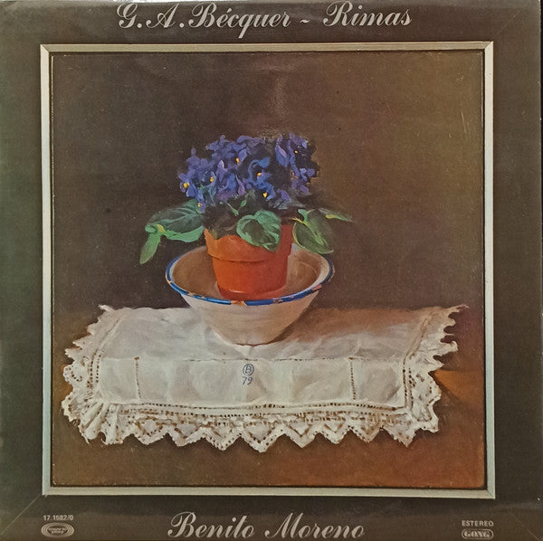 Benito Moreno : G. A. Bécquer - Rimas (LP, Album)