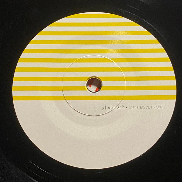 St. Vincent : Jesus Saves, I Spend / These Days (7", Single)