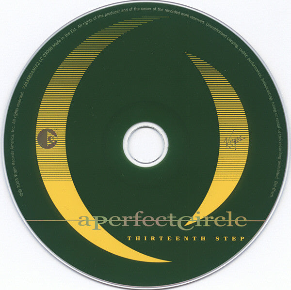 A Perfect Circle : Thirteenth Step (CD, Album, Copy Prot.)