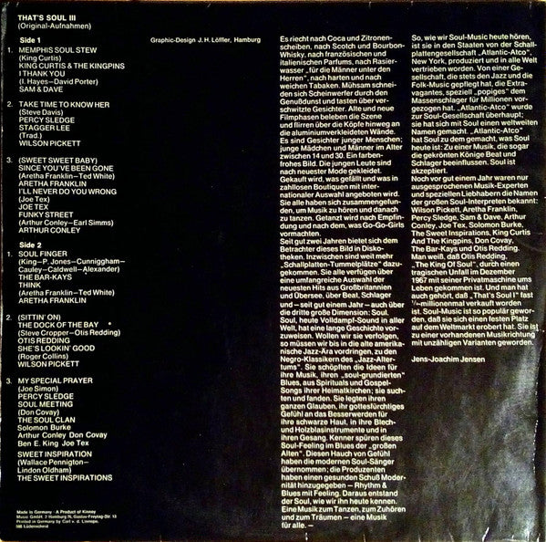 Various : That's Soul 3 (LP, Comp, RE)