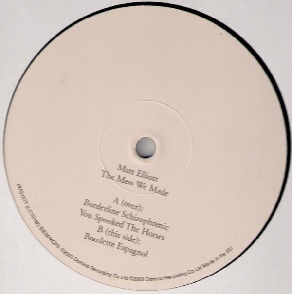Matt Elliott : Borderline Schizophrenic (10")