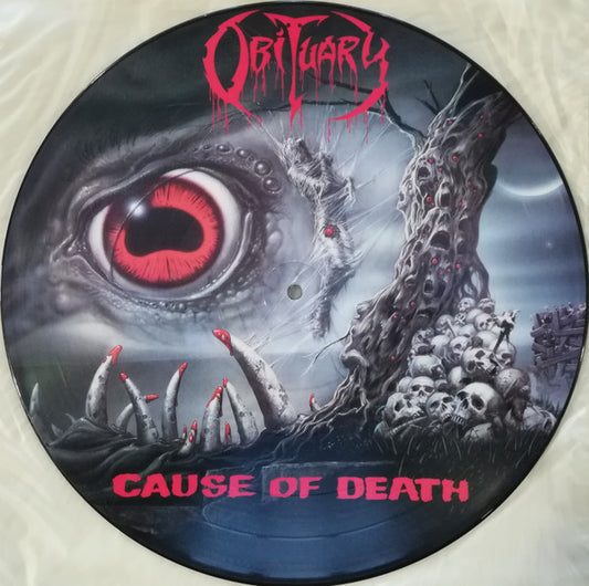 Obituary : Cause Of Death (LP, Album, Ltd, Pic)