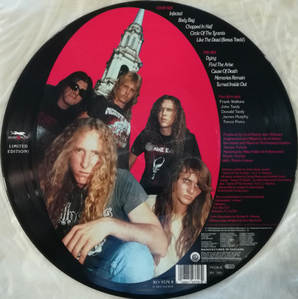 Obituary : Cause Of Death (LP, Album, Ltd, Pic)