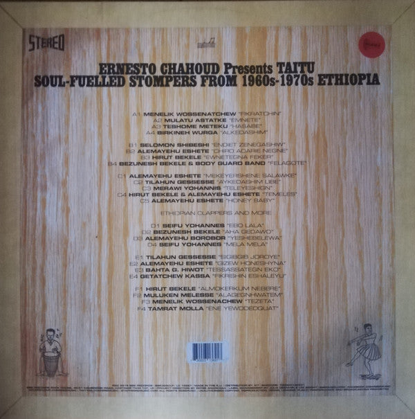 Ernesto Chahoud : Taitu (Soul-Fuelled Stompers From 1960s-1970s Ethiopia) (3xLP, Comp)