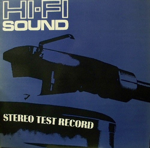 No Artist : Stereo Test Record (LP)