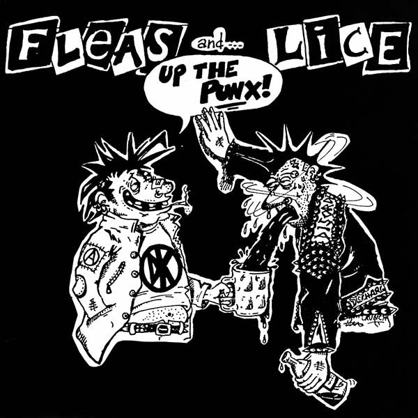 Fleas And Lice / Assrash : Up The Punx! / Jesus Was A Drunk (7", EP)