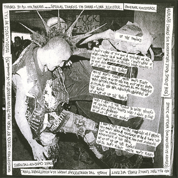 Fleas And Lice / Assrash : Up The Punx! / Jesus Was A Drunk (7", EP)