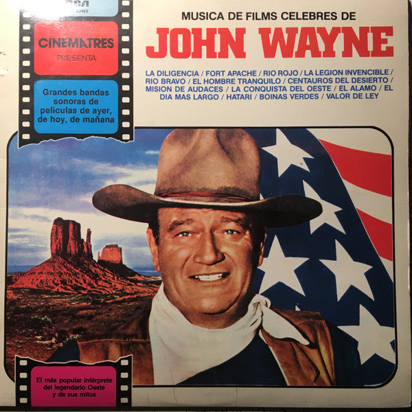 Various : Musica De Films Celebres De John Wayne (LP, Comp, Promo)