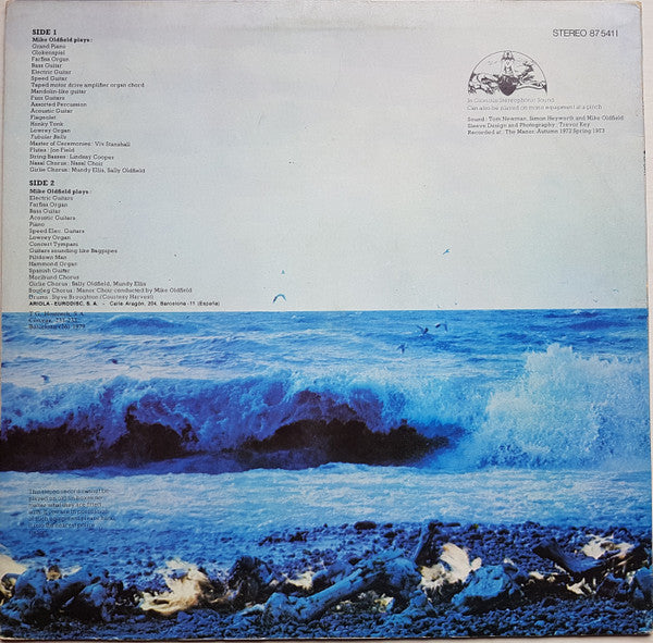 Mike Oldfield : Tubular Bells (LP, Album, RE)