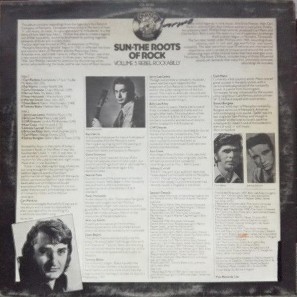 Various : Sun: The Roots Of Rock: Volume 5: Rebel Rockabilly (LP, Comp, Mono, RE)