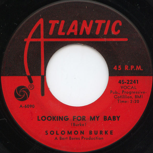 Solomon Burke : Everybody Needs Somebody To Love / Looking For My Baby (7", Single)