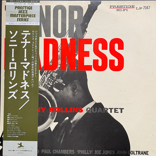 Sonny Rollins Quartet : Tenor Madness (LP, Album, Mono, RE)