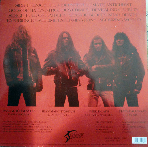 Massacra : Enjoy The Violence (LP, Album)