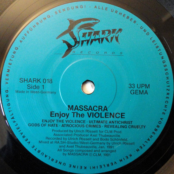 Massacra : Enjoy The Violence (LP, Album)