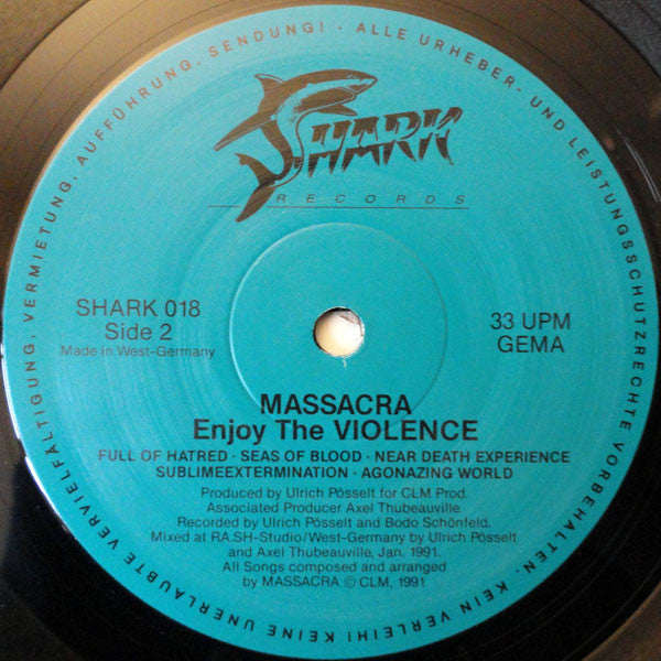 Massacra : Enjoy The Violence (LP, Album)
