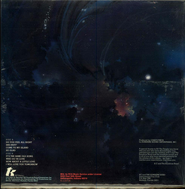 KC & The Sunshine Band : Who Do Ya (Love) (LP, Album, Club, RCA)