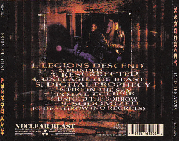 Hypocrisy : Into The Abyss (CD, Album)