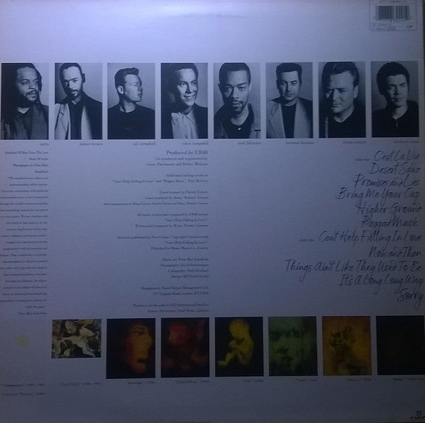 UB40 : Promises And Lies (LP, Album)