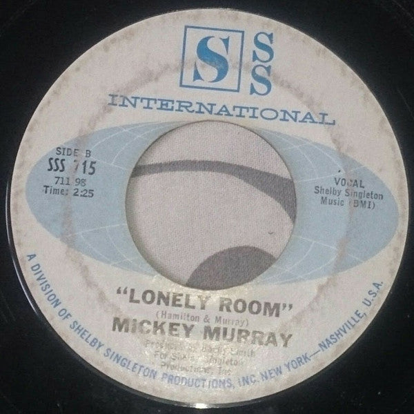 Mickey Murray : Shout Bamalama (7", Styrene)