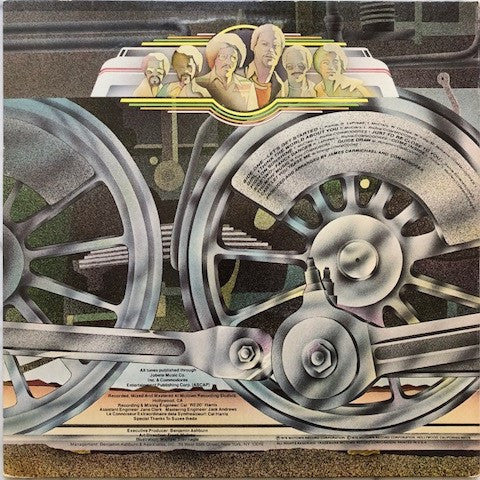 Commodores : Hot On The Tracks (LP, Album, Mon)