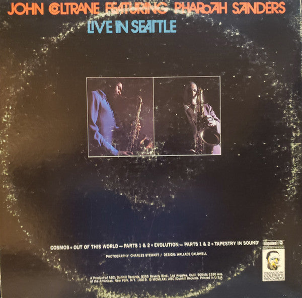 John Coltrane Featuring Pharoah Sanders : Live In Seattle (2xLP, Album, Gat)