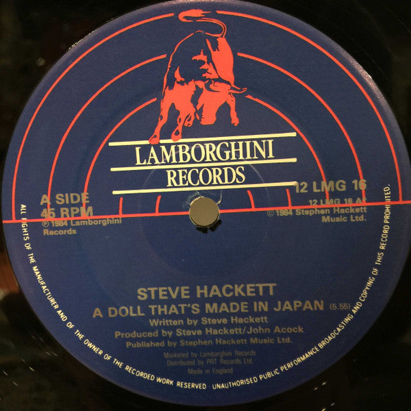 Steve Hackett : A Doll That's Made In Japan (12")