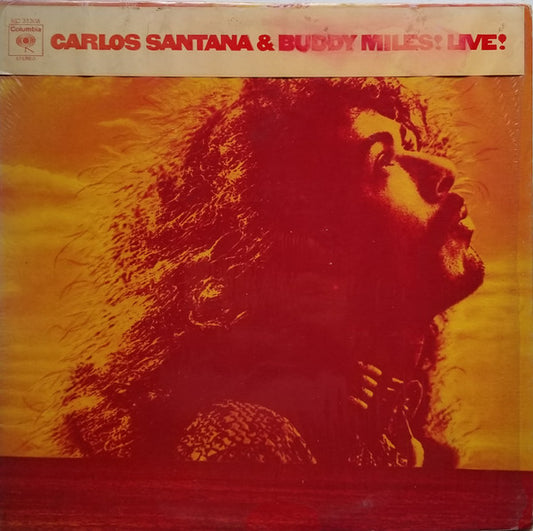 Carlos Santana And Buddy Miles : Carlos Santana & Buddy Miles! Live! (LP, Album, Gat)