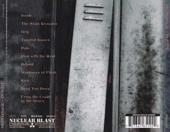 Orphanage : Inside (CD, Album)