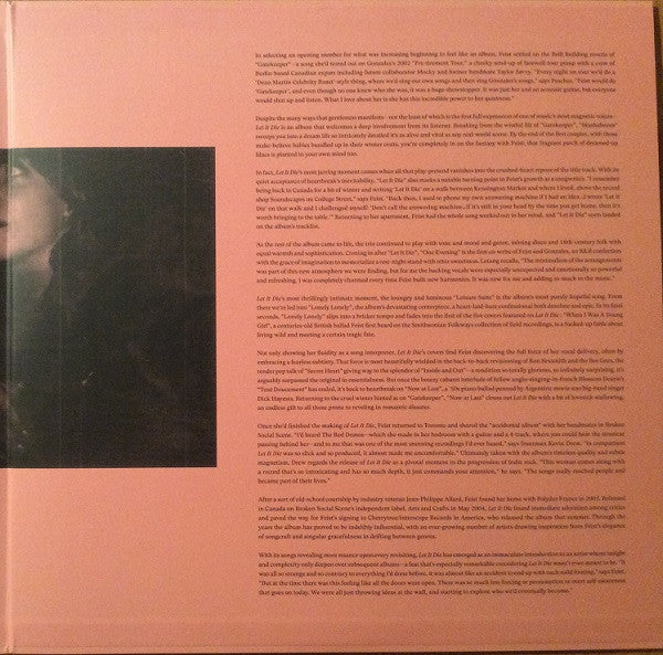 Feist : Let It Die (LP, Album, Club, RE, RM, Gre)