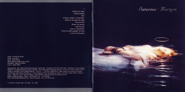 Saturnus : Martyre (CD, Album)