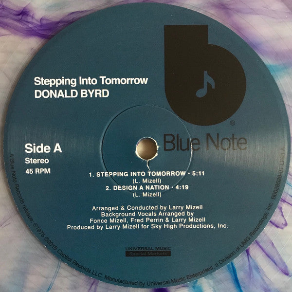 Donald Byrd : Stepping Into Tomorrow (2xLP, Album, Club, Num, RE, RM, 180)