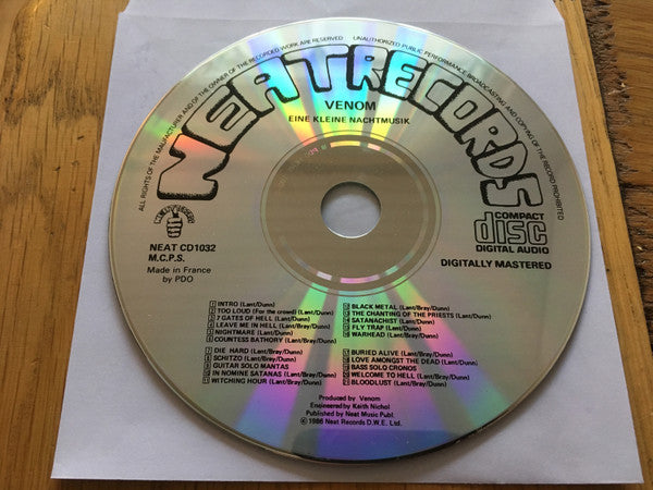 Venom (8) : Eine Kleine Nachtmusik (CD, Album)