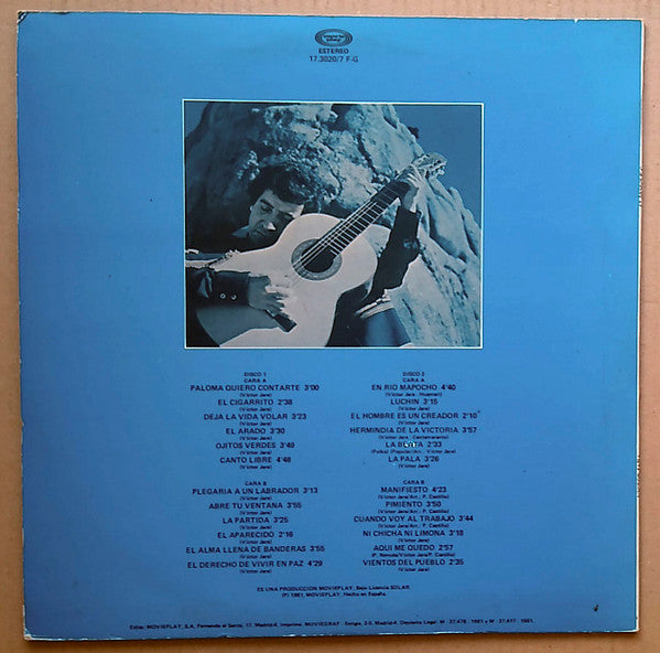 Victor Jara : Victor Jara (2xLP, Comp)