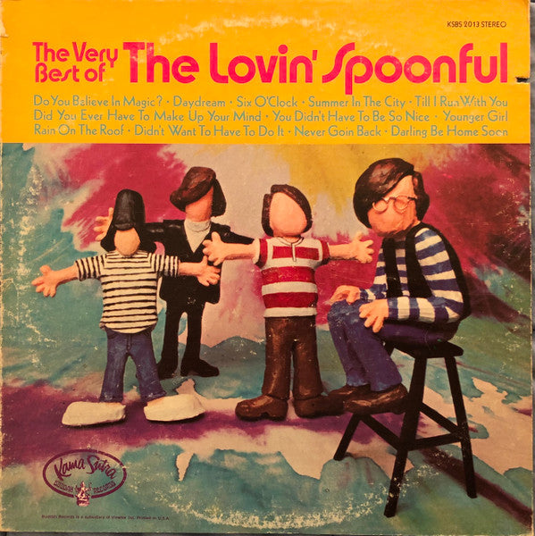 The Lovin' Spoonful : The Very Best Of The Lovin' Spoonful (LP, Comp, RE, Gol)