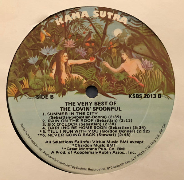 The Lovin' Spoonful : The Very Best Of The Lovin' Spoonful (LP, Comp, RE, Gol)