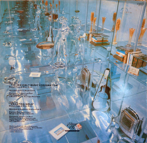 Fripp & Eno : (No Pussyfooting) (LP, Album, RE)