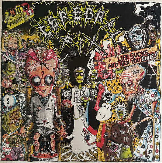 Cerebral Fix : Life Sucks And Then You Die! (LP, Album)