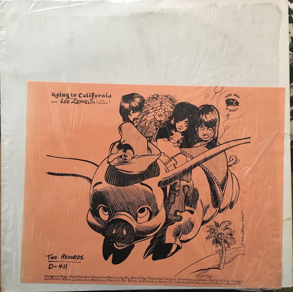 Led Zeppelin : Going To California With Led Zeppelin (2xLP, Unofficial)