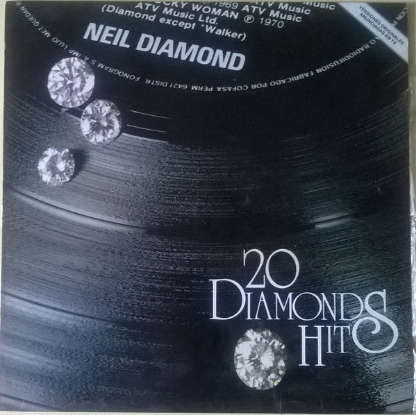 Neil Diamond : 20 Diamonds Hits (LP, Comp)