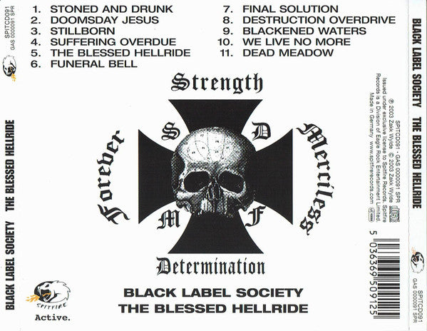 Black Label Society : The Blessed Hellride (CD, Album)