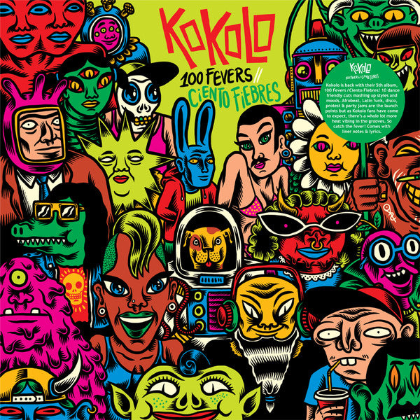 Kokolo Afrobeat Orchestra : 100 Fevers - Ciento Fiebres (LP, Album)
