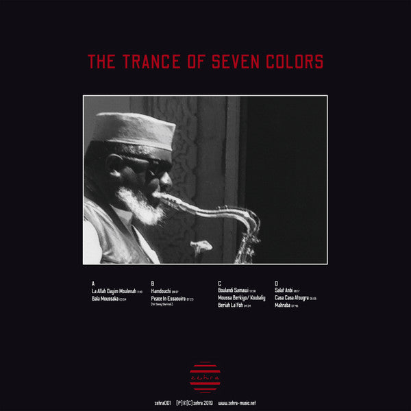Maleem Mahmoud Ghania With Pharoah Sanders : The Trance Of Seven Colors (2xLP, RE)