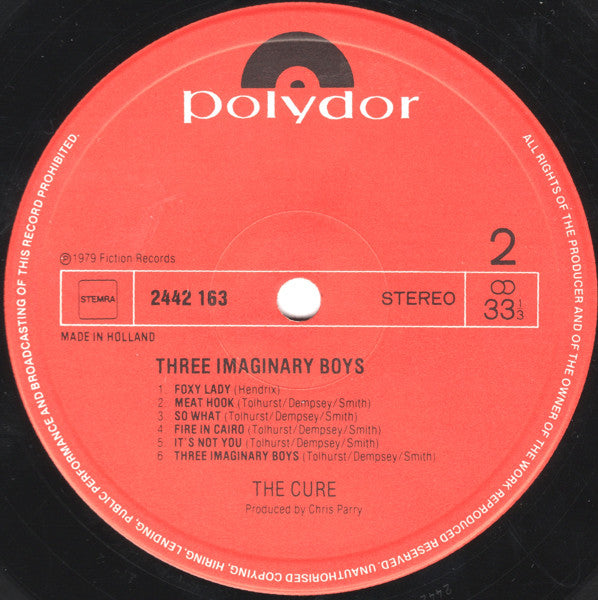 The Cure : Three Imaginary Boys (LP, Album)