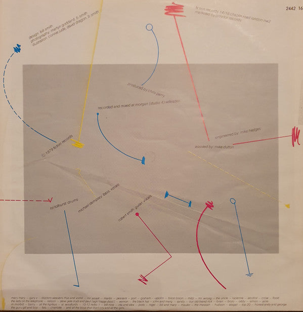 The Cure : Three Imaginary Boys (LP, Album)