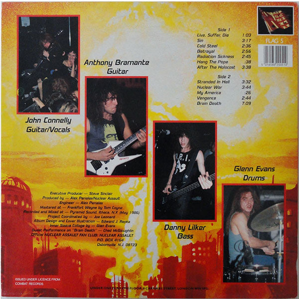 Nuclear Assault : Game Over (LP, Album)