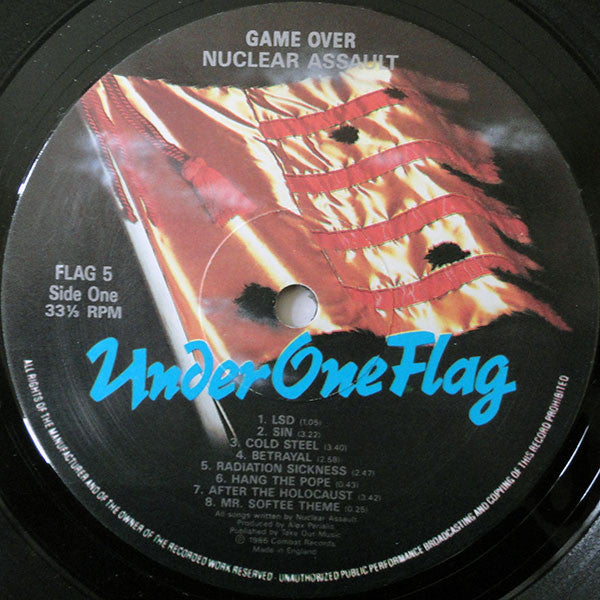Nuclear Assault : Game Over (LP, Album)