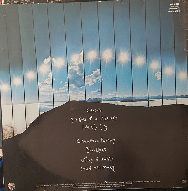 Jaco Pastorius : Word Of Mouth (LP, Album)