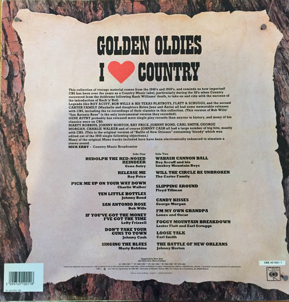 Various : Golden Oldies (LP, Comp)