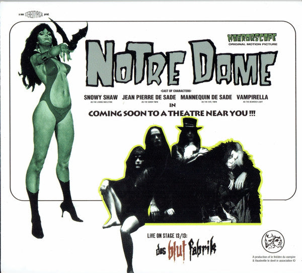 Notre Dame (2) : Coming Soon To A Theatre Near You, The 2nd (CD, EP, RE)