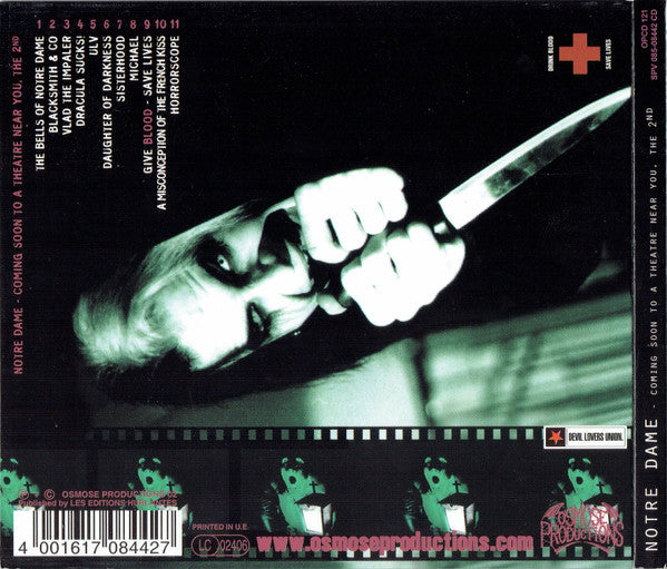 Notre Dame (2) : Coming Soon To A Theatre Near You, The 2nd (CD, EP, RE)